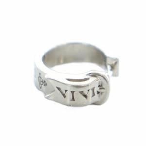 ピアス 片耳 オーブ ベルトモチーフ シルバーカラー 62030053