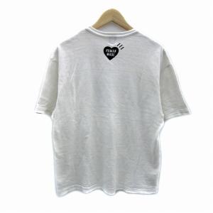 HUMAN MADE Tシャツ カットソー 半袖 ラウンドネック Tiger Graphic L 白 ホワイト /MA1 GY01