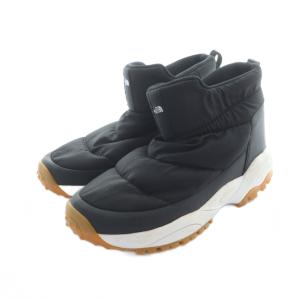 THE NORTH FACE NS99M61J SUPANTA BOOTIE ショートブーツ ロゴ ナイロン 25cm 黒 ブラック