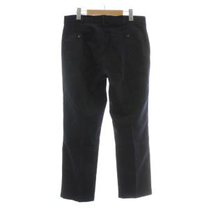 COMME des GARCONS HOMME パンツ スラックス ウール ストレート ステッチ S 紺 ネイビー HB-P101 /XZ GY19
