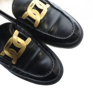 TOD'S ケイト ローファー 38 ブラック