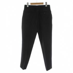 SAINT LAURENT PARIS 22年 スラックス パンツ ウール 46 黒 ブラック 607843Y404W /PP GY19