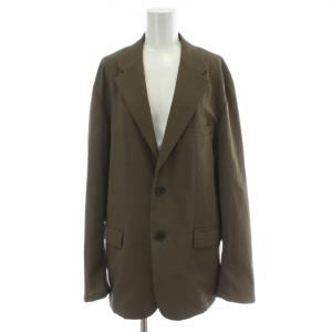 JOURNAL STANDARD 24SS セットアップ テーラードジャケット パンツ シングル 2B L ブラウン EVALET ストレッチ
