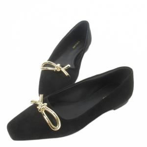 ANNIE フラットシューズ メタルパーツ 6.5