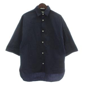 J.BRADLEY SHIRT シャツ ハーフスリーブ オーバーサイズ 01 S 紺 ネイビー MB171-5718