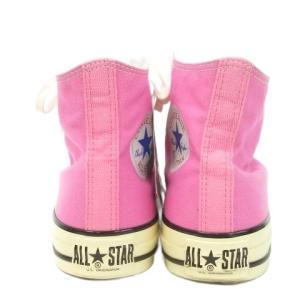 CONVERSE ALL STAR US AGEDCOLORS HI ハイカットスニーカー キャンバス 24.5cm ピンク