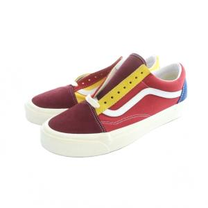 VANS 508731 OLD SKOOL スニーカー ローカット シューズ  靴 ロゴ 切替 クレイジー 27cm