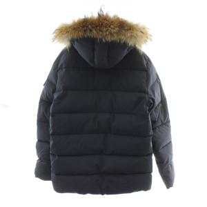 PYRENEX AUTHENTIC JACKET オーセンティックジャケット ダウンジャケット M ネイビー 紺色 ラクーンファー