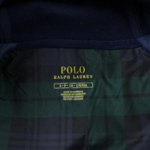 POLO RALPH LAUREN フーディーダウンベスト S ネイビー 紺色 フード付き 710760726001 /PP GY03
