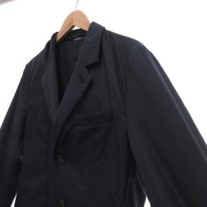 VIKTOR&ROLF MONSIEUR 中綿 チェスターコート イタリア製 44 紺 ネイビー /UO GY03