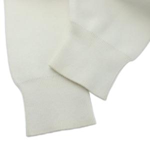 CABaN 18AW コットンカシミヤパーカ ニット プルオーバー トップス L 白 ホワイト 59028402406