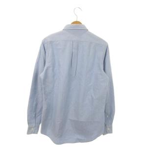 POLO RALPH LAUREN ICONIQ OXFORD SHIRT 長袖シャツ S 青 ブルー ボタンダウン ロゴ /AO36 GY03