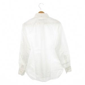 INDIVIDUALIZED SHIRTS シャツ 15 32 白 ホワイト ハーフボタン ボタンダウン 長袖 /AH1 GY03