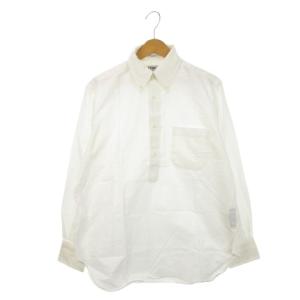 オックスフォードシャツ ボタンダウン 長袖 ハーフボタン プルオーバー コットン USA製 15 32