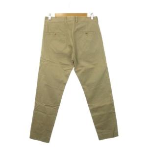 YAECA STANDARD CHINO CLOTH PANTS パンツ チノ テーパード コットン 32 カーキ