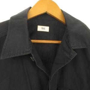 Ron Herman 22AW BDU Jacket フィールドジャケット シャツ リップストップ生地 4ポケット M 黒 ブラック