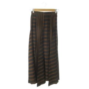 プリーツスカート アコーディオンプリーツ M