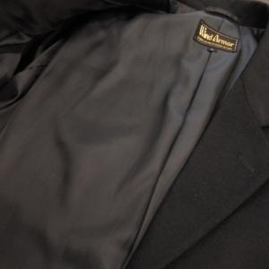 WIND ARMOR チェスターコート ロング カシミヤ L 黒 ブラック /AO22 GY44