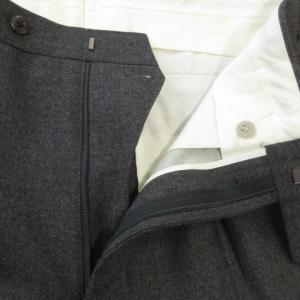 burberrys パンツ センタープレス 85 グレー