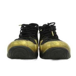 NIKE Air Foamposite Pro スニーカー 27cm メタリックゴールドカラー