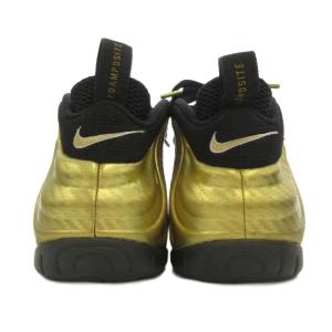 NIKE Air Foamposite Pro スニーカー 27cm メタリックゴールドカラー