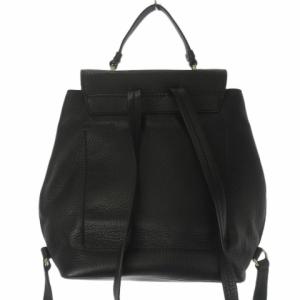 kate spade new york リュック レザー 本革 黒 ブラック グレインレザー フラップ /CK16 GY01