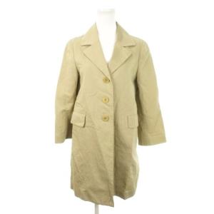 コート 40 ベージュ 無地 テーラードカラー 長袖 /MN17 GY01