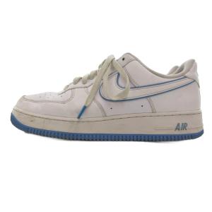  Air Force 1 スニーカー 28cm ホワイト ライトブルー