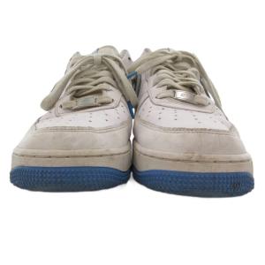 NIKE  Air Force 1 スニーカー 28cm ホワイト ライトブルー