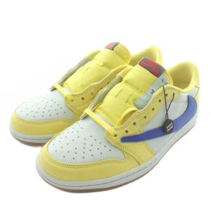 NIKE ×Travis Scott エアジョーダン1 レトロ ロー OG カナリー
