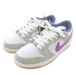 NIKE SB ×Rayssa Leal ダンク ロー PRM ピュアプラチナム アンド ヴィヴィッドパープル