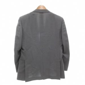 NINA RICCI セットアップ スーツ ジャケット パンツ モヘア混 98 AB6 グレー 無地 ノッチドラペル 長ズボン