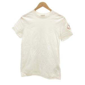 22SS T-SHIRT Tシャツ カットソー ワンポイントロゴ プリント L 白 ホワイト /JS GY19
