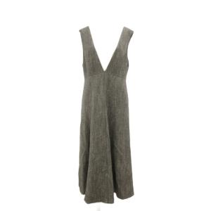 UNTITLED アンサンブルスーツ セットアップ ミックスツイード ジャンパースカート テーラードジャケット ダブル ワンピース