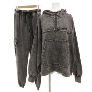 25SS FADED ANORAK SWEAT HOODIE CARGO PANTS タグ付き セットアップ