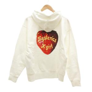 x-girl ×HYSTERIC GLAMOUR 24AW SCULL AND BERRY HOODIE