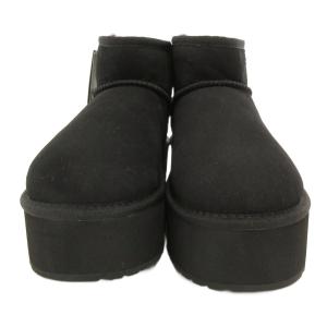 emu Australia stinger micro flatform タグ付き ムートンブーツ 厚底 スエード