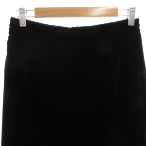 CABaN 23AW ソフトベロア セミワイドパンツ スラックス イージー F 紺 ネイビー /FF GY19