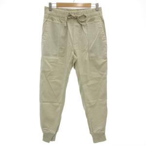 裾リブジャージーパンツ イージー テーパード 切替 2 ライトグレー WHVJ1677 /GV GY19