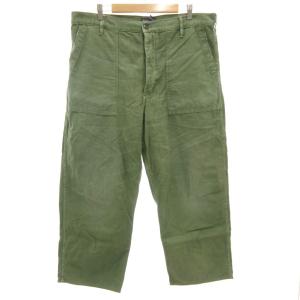 コットンサテンユーティリティパンツ cotton sateen utility pant ベイカーパンツ