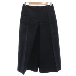 ネイビー NAVY クロップドワイドパンツ パッチポケット 36 紺 ネイビー /GV GY19