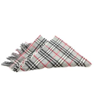 burberrys ヴィンテージ マフラー チェック柄 グレー