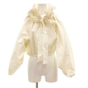 GROS GRAIN LONG SLEEVES ブラウス