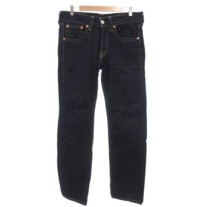 901 デニムパンツ ボタンフライ W32 L31 インディゴブルー