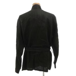 Belstaff モーターサイクルジャケット リネン XXL ブラック