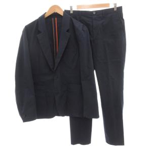 24SS スーツ セットアップ ジャケット パンツ L-XL 紺 ネイビー /FF GY03