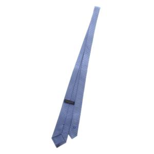 LOUIS VUITTON ネクタイ クラヴァット ダイヤモンドブイ8CM 絹 シルク レギュラータイ 総柄 青 ブルー M71200
