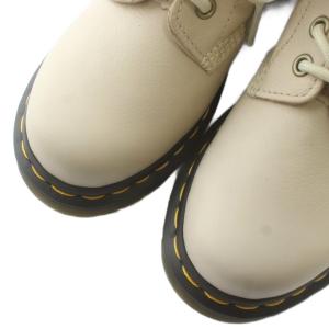 Dr.Martens 1460 PASCAL 8ホールブーツ ショート レザー レースアップ UK3 22?p ベージュ /XZ
