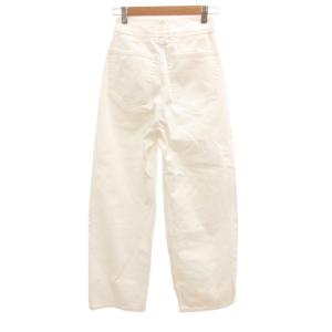 MM6 Maison Margiela キャロットジーンズ デニムパンツ ボタンフライ 36 ホワイト S52LA0119