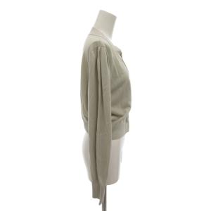 FOXEY 43629 Cardigan Rever カーディガン 40 ベージュ